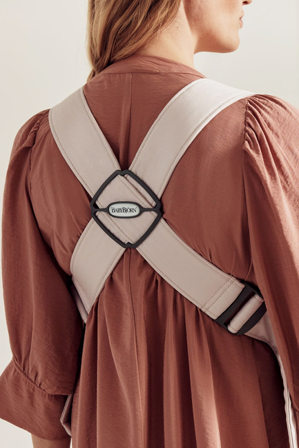 BabyBjörn Mini Bæresele 3D Jersey, Lysebeige