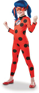 Miraculous Ladybug Tikki Kostyme med Maske