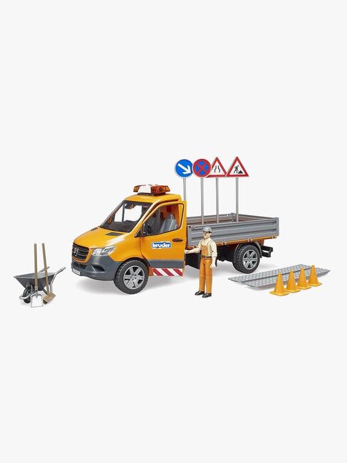 Bruder Mb Sprinter Arbeidsbil med Figur