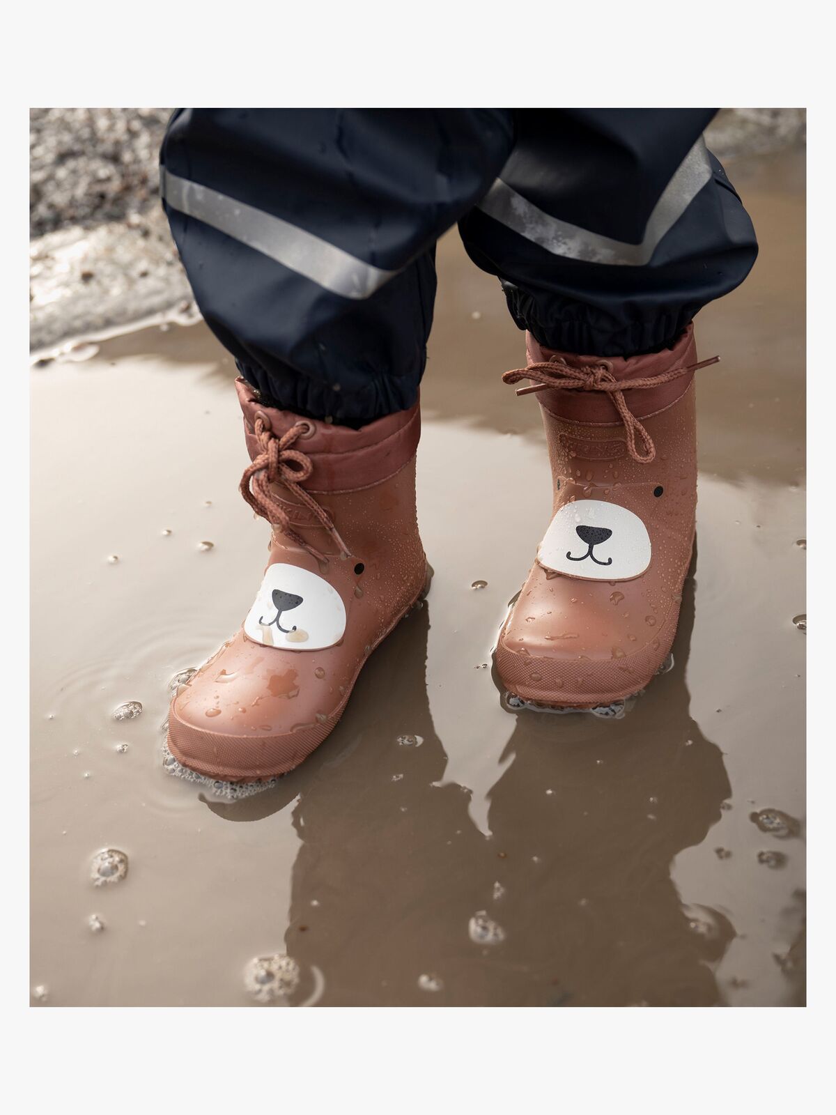 Viking Alv Indie Print Gummistøvler, Cognac