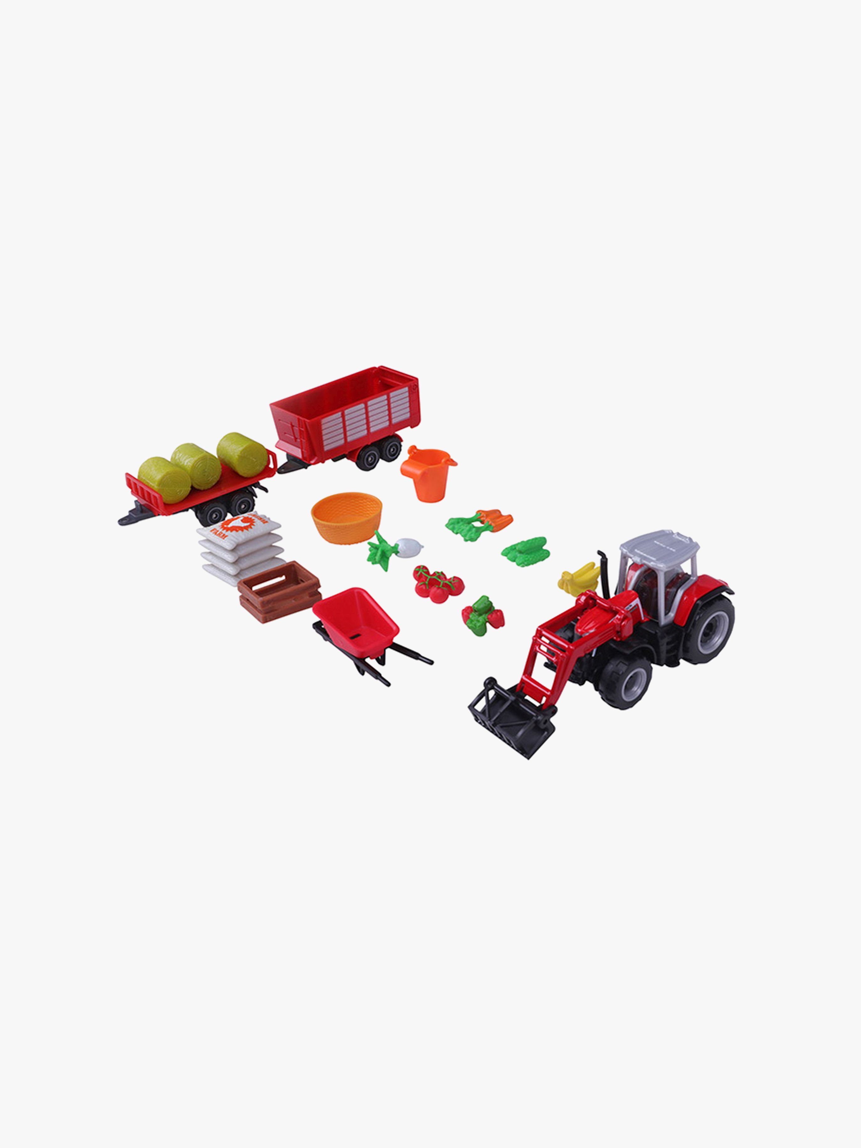 Maisto Mini Working Machines Bondegårdssett Massey Ferguson - Lastebiler & Traktorer