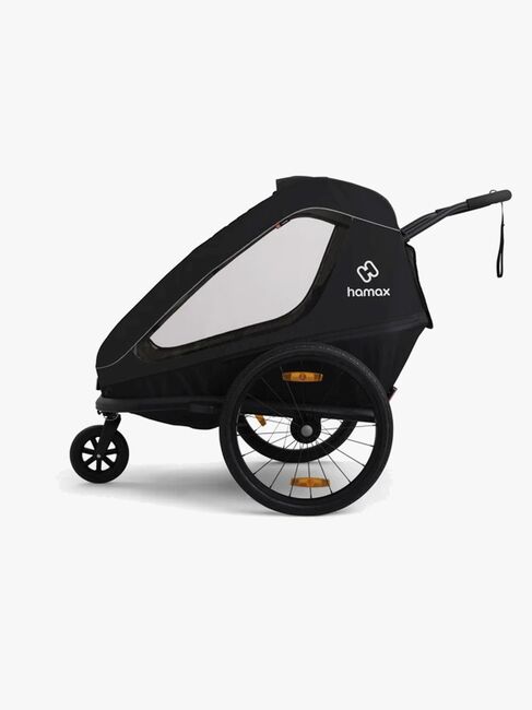 Hamax Traveller Sykkelvogn, Black/Black