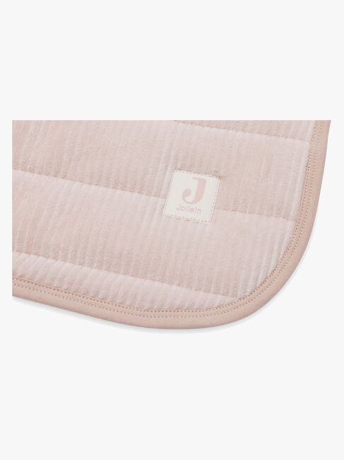 Jollein Teppe 75x100 cm Velvet Rib, Wild Rose