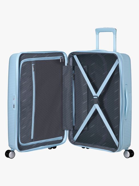 American Tourister Soundbox Spinner Trillekoffert 71,5L, Pastel Blue