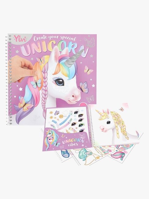 Ylvi & the Minimoomis Klistremerkebok Create Your Special Unicorn