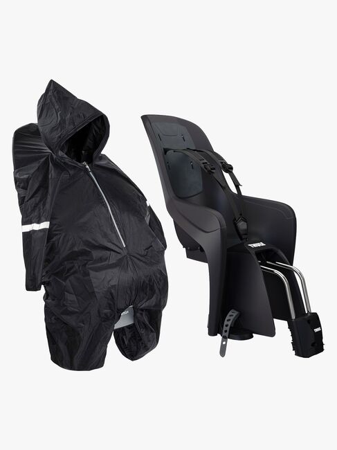 Thule Ride Along Lite 2 Frame Mount Sykkelsete Inkl. Regntrekk, Dark Grey