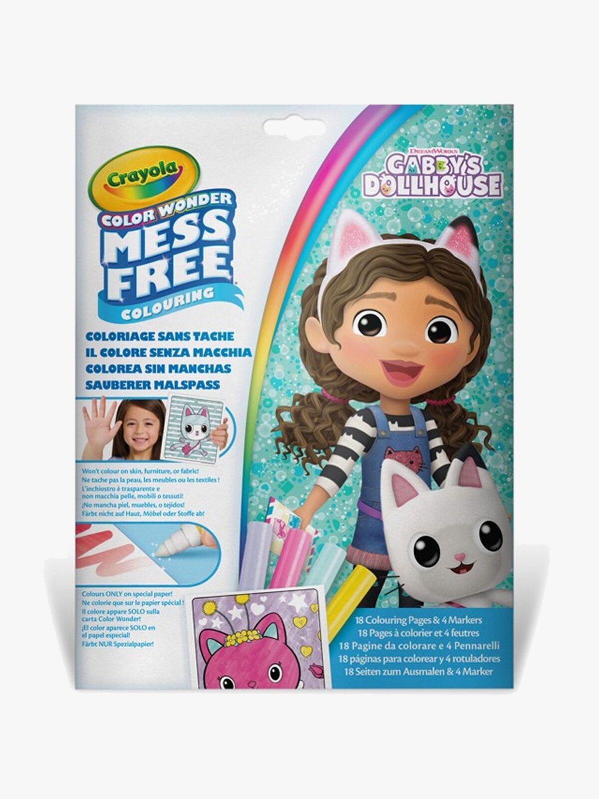 Gabby's Dollhouse Color Wonder Fargeleggingssett