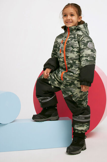 Nordbjørn Svalbard Vinterdress, Camo Oil Green