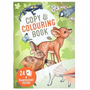 Motto Copy & Color Wild Animals Fargeleggingsbok