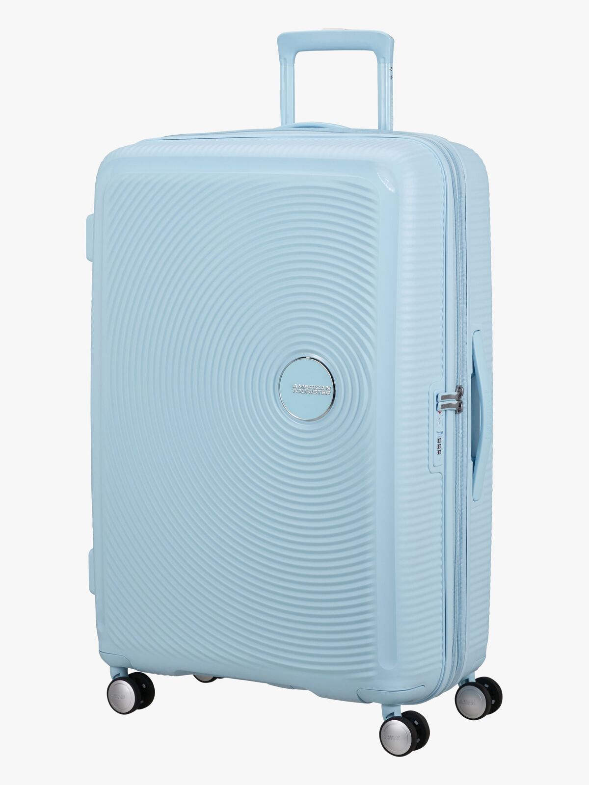 American Tourister Soundbox Spinner Trillekoffert 97L, Pastel Blue