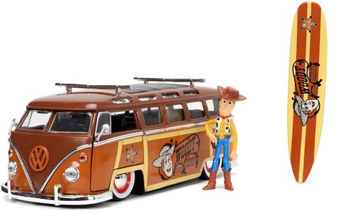 Jada Toys  Disney Toy Story Folkevognbuss med Woody-figur 1:24