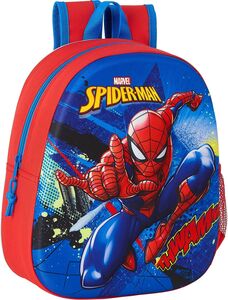 Marvel Spider-Man Ryggsekk 9L, Blå/Rød