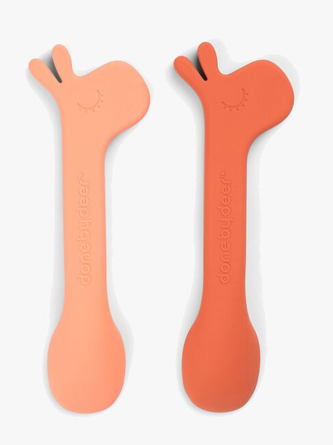 Done By Deer Lalee Skjeer 2-pack, Papaya