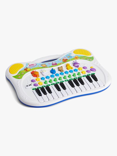 Cloudberry Castle Piano med Lys Dyr