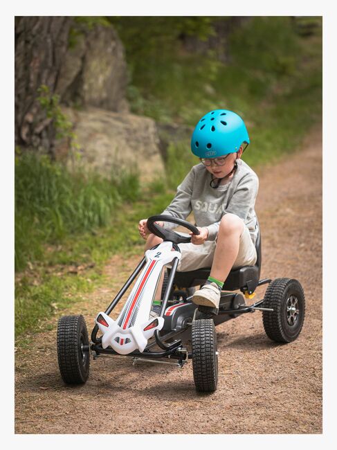 Alex's Garage Tråbil Go-kart, Hvit