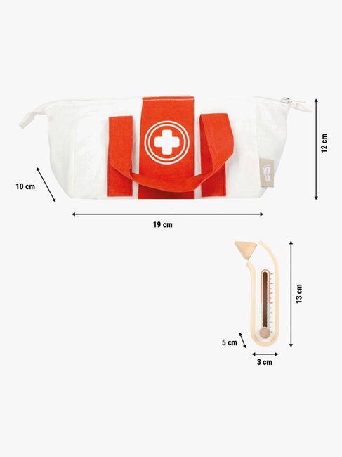 Small Foot Doktorveske, Rød