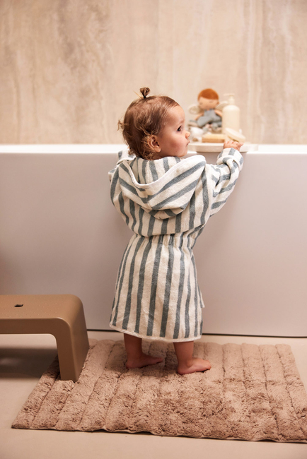 Jollein Badekåpe, Stripe Sea Green