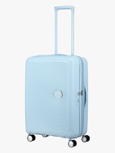 American Tourister Soundbox Spinner Trillekoffert 71,5L, Pastel Blue