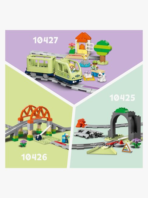 LEGO DUPLO Town 10428 Stort, interaktivt lokaltog