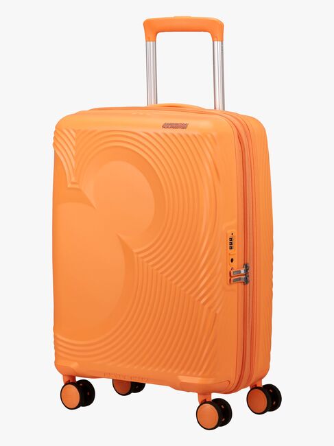 American Tourister Mickey Magic Spinner Koffert 37-44L, Peachy Orange