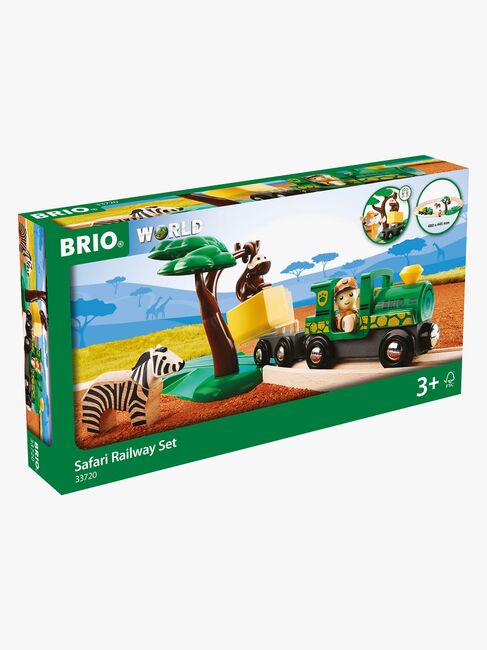 BRIO World 33720 Safari Togbanesett