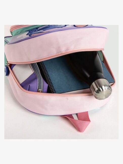 Disney Lilo & Stitch Ryggsekk, Rosa/Grønn