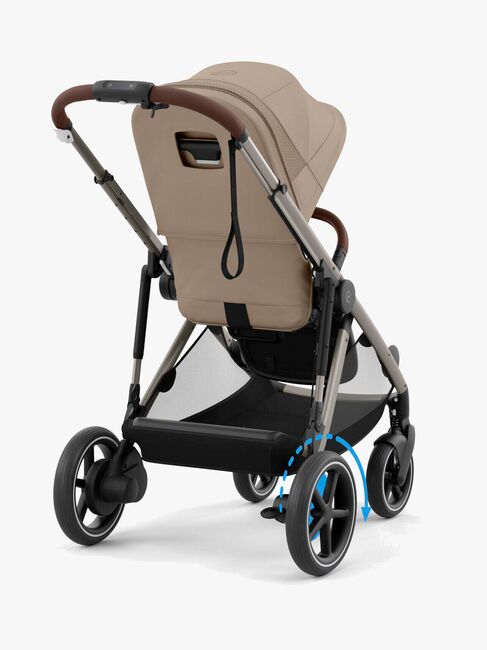 Cybex e-GAZELLE S Sportsvogn, Almond Beige/Taupe
