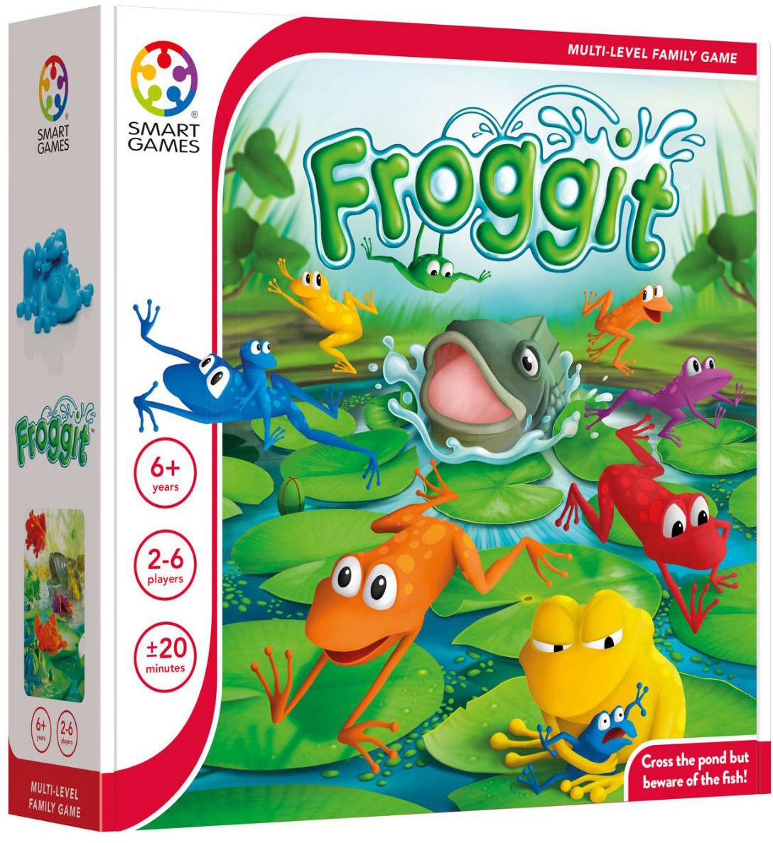 Smart Games SmartGames Spill Froggit Flerfarget