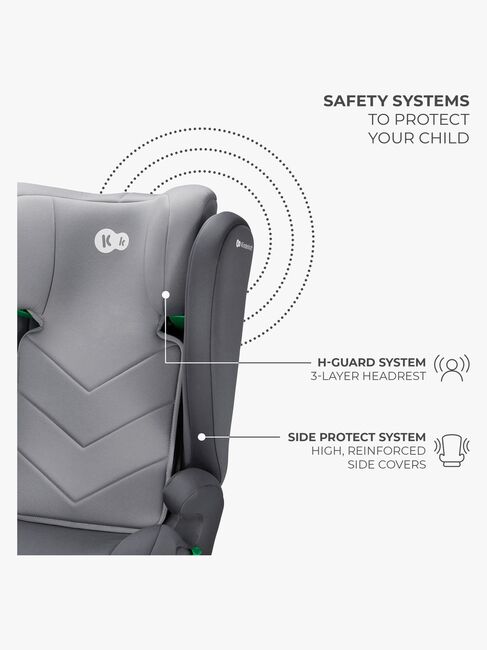 Kinderkraft I-SPARK i-Size Beltestol, Grey