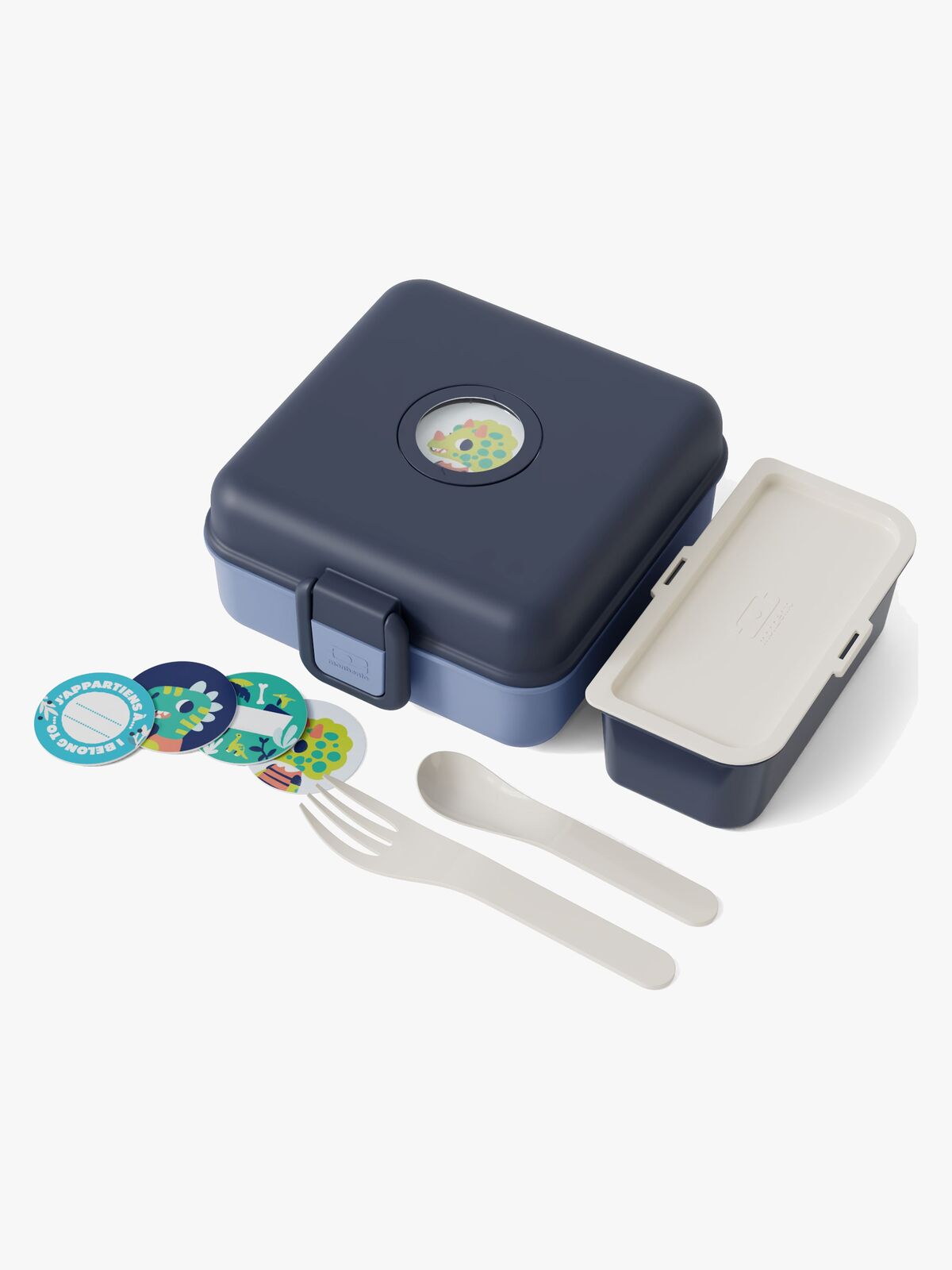 Monbento Snacky Bento Matboks, Blue infinity