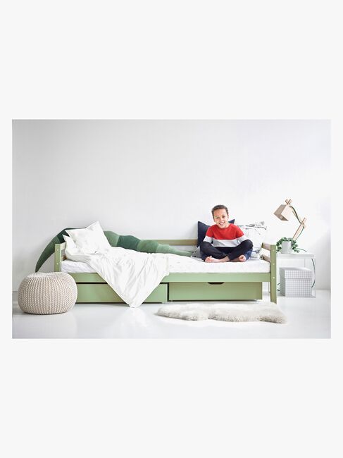 Hoppekids Enkeltseng ECO Dream 90x200 cm, Pale Green