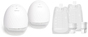 Beemoo Care Wearable Elektrisk Brystpumpe Dobbel inkl. Brystmelkposer 180 ml 30-pack