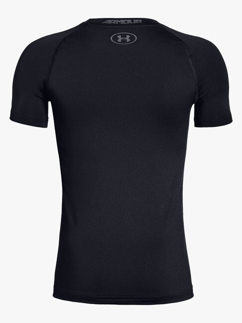 Under Armour HeatGear Short Sleeve Treningstrøye, Black