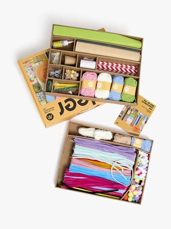 Fippla Kreativt Kunst- og Hobbysett 700+ Deler