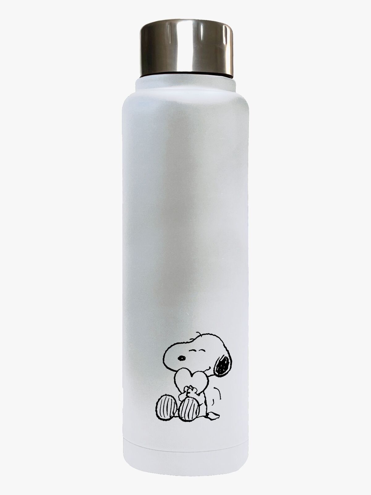 Snoopy Vannflaske Love, Hvit