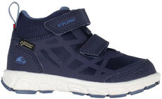 Viking Veme Mid R GTX Sneaker, Navy/Demin