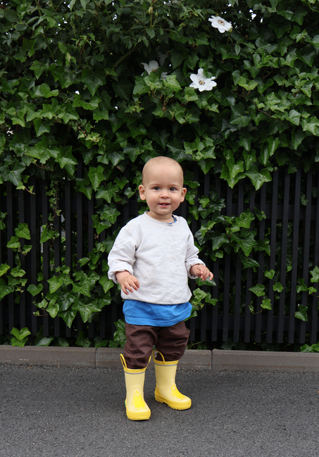 Babblarna Bibbi Gummistøvler, Gul