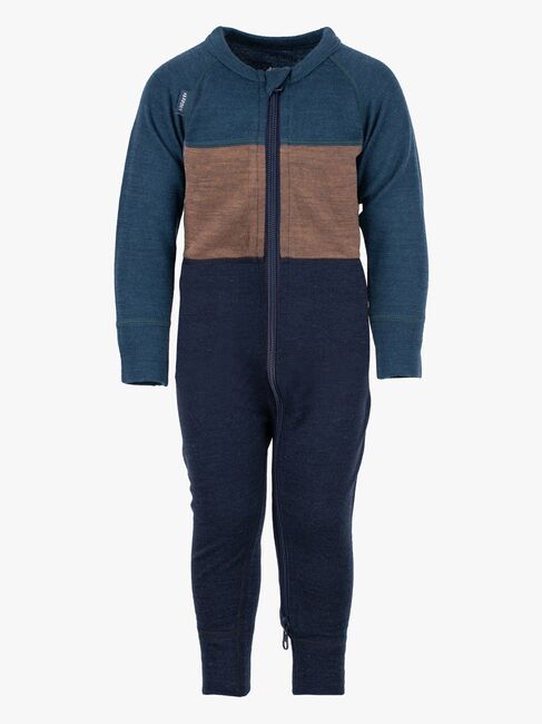 Lindberg Bamboo Merino Superundertøy Vinterdress, Blue/Navy