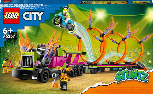 LEGO City Stuntz 60357 Stuntbil og ildring-utfordring