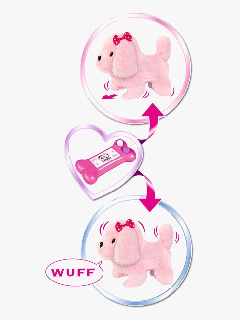 ChiChi LOVE Gående Hundevalp med Fjernkontroll