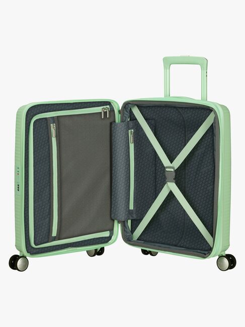 American Tourister Soundbox Spinner Koffert 35,5L, Pastel Green