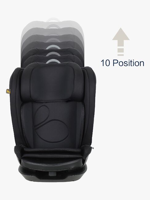 Beemoo Reform ISOFIX Beltestol, Black Stone