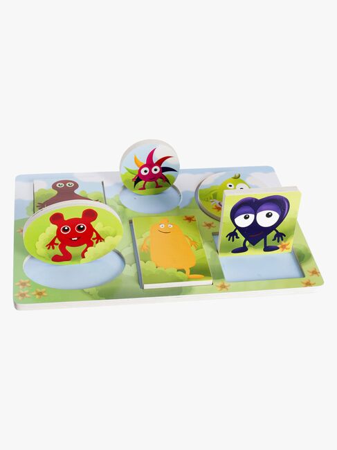 Babblarna Tittei-puslespill 6 Figurer