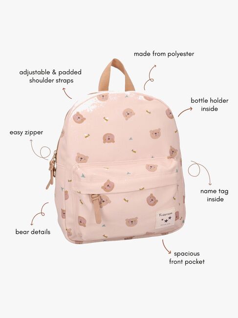 Kidzroom Ryggsekk Little Story, Beige