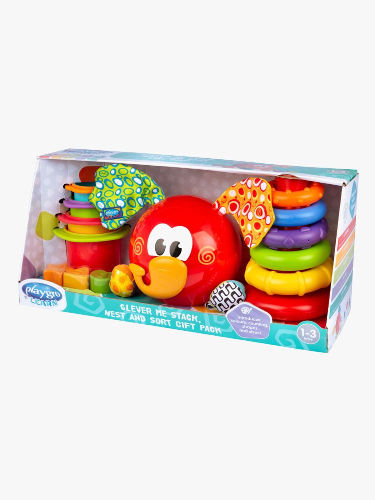 PlayGro Clever Me Stack Sort And Nest Stableleke