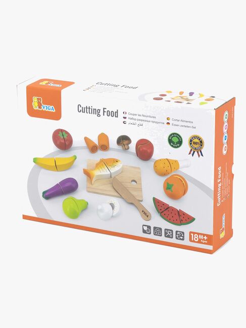 VIGA Lekesett Skjærefjøl med Kniv & Mat
