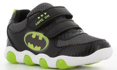Batman Blinkende Sneakers, Svarte
