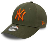 New Era Chyt League Essential 9Forty Caps, Olive Orange