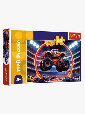 Trefl Monster Truck Puslespill 60 Brikker