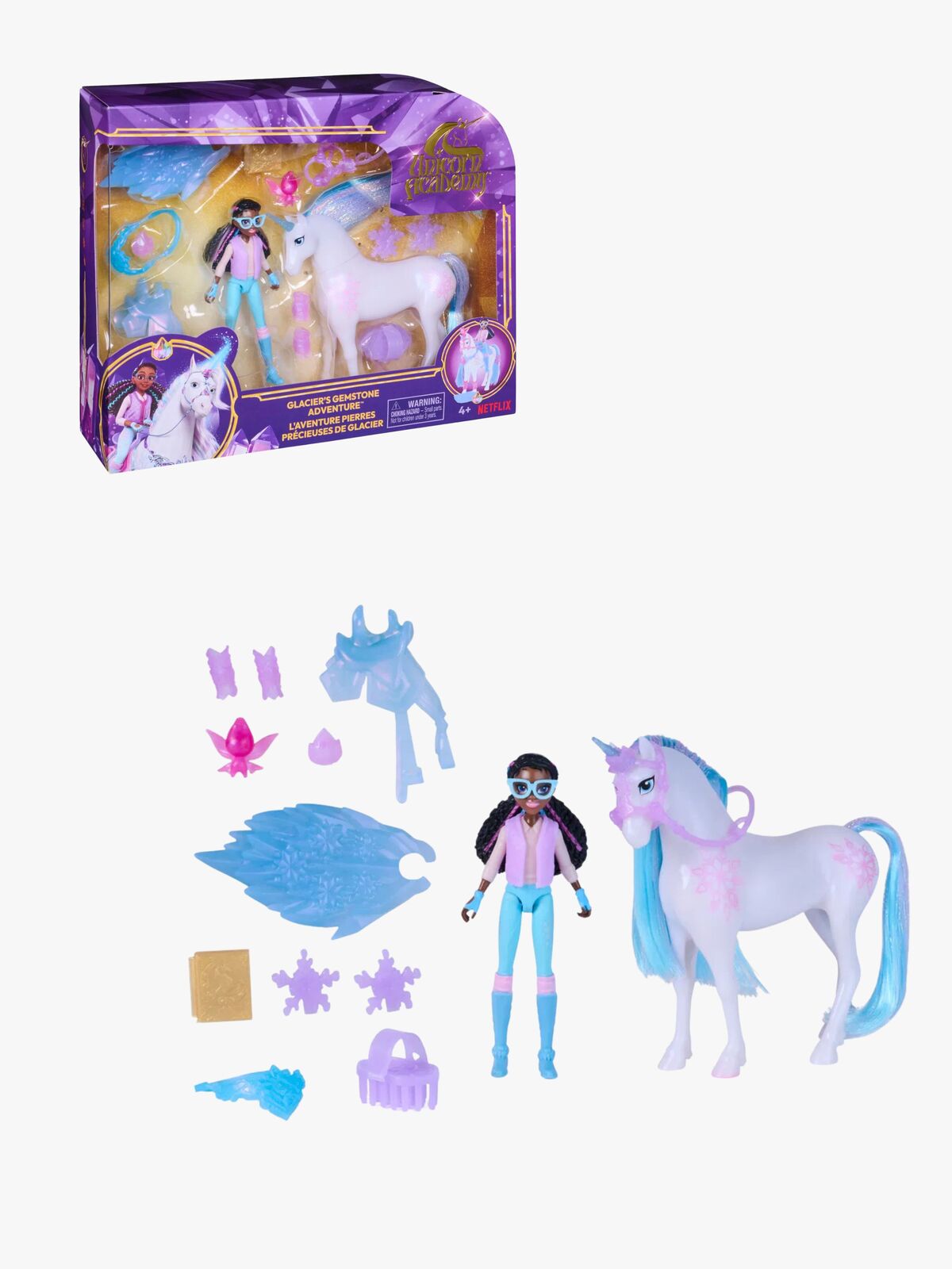 Unicorn Academy Glaciers Gemstone Adventure Lekesett